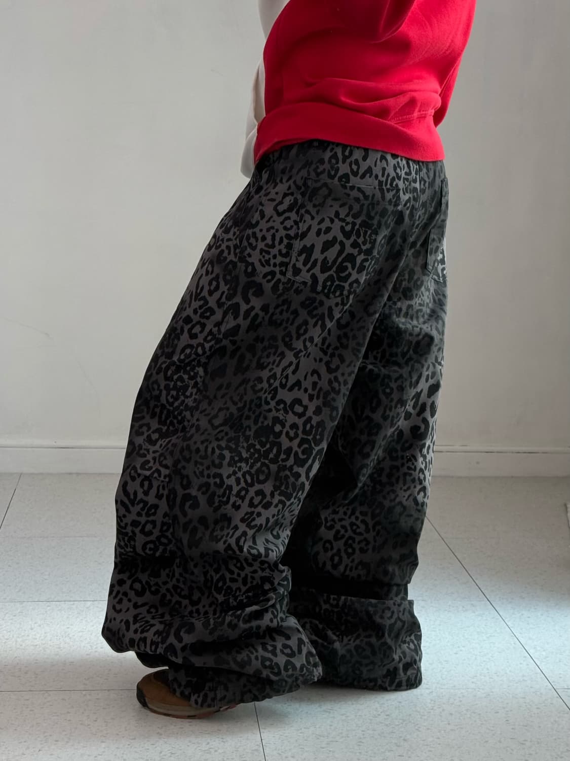 게이트리스 레오파드 팬츠 상품이미지3