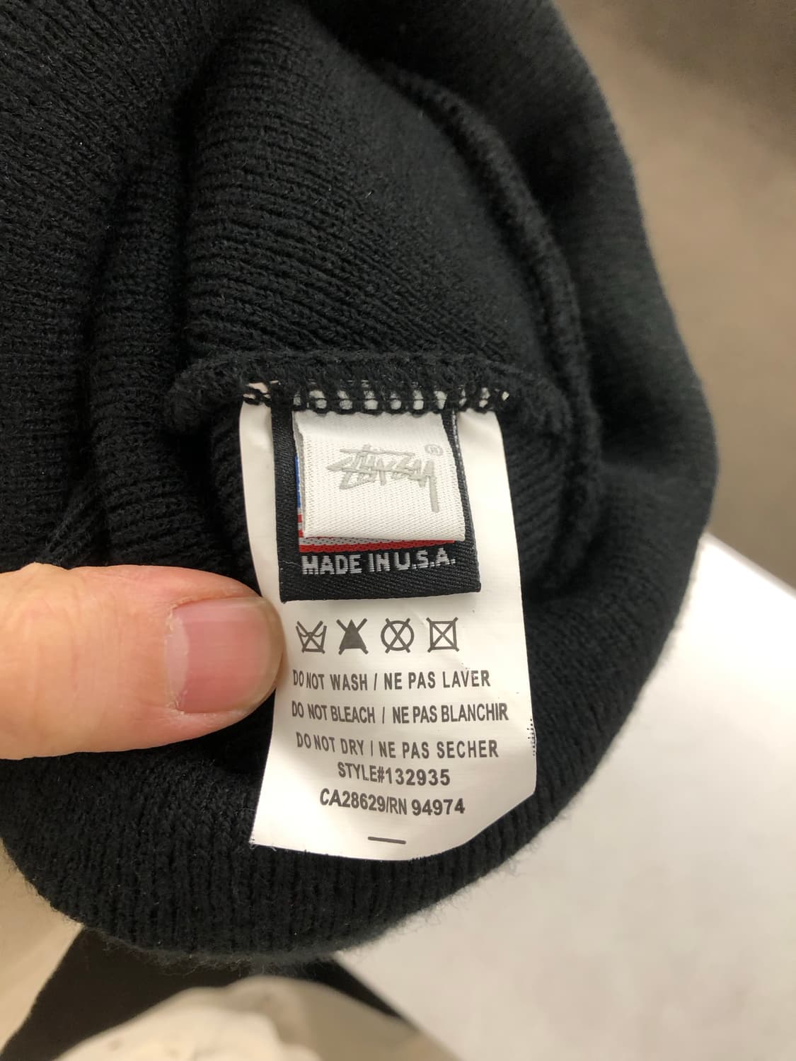 made in USA 스투시 비니 상품이미지3