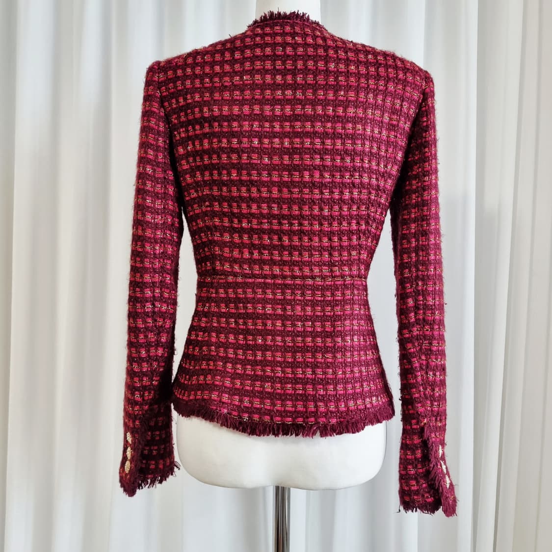 토리버치 트위드 시퀸 자켓 (55) 상태굿 상품이미지3