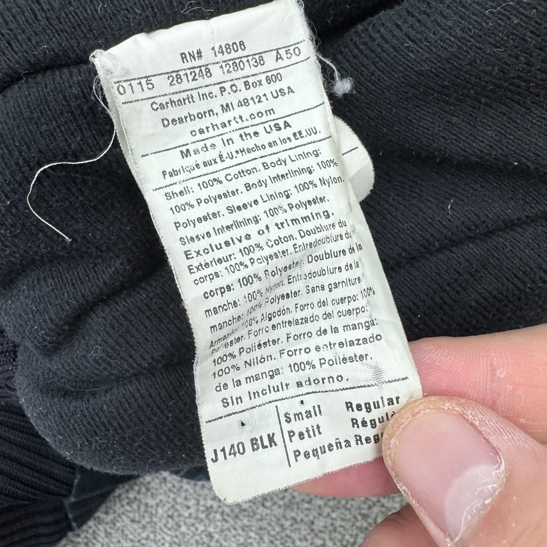 (USA)칼하트 워크 자켓  상품이미지7