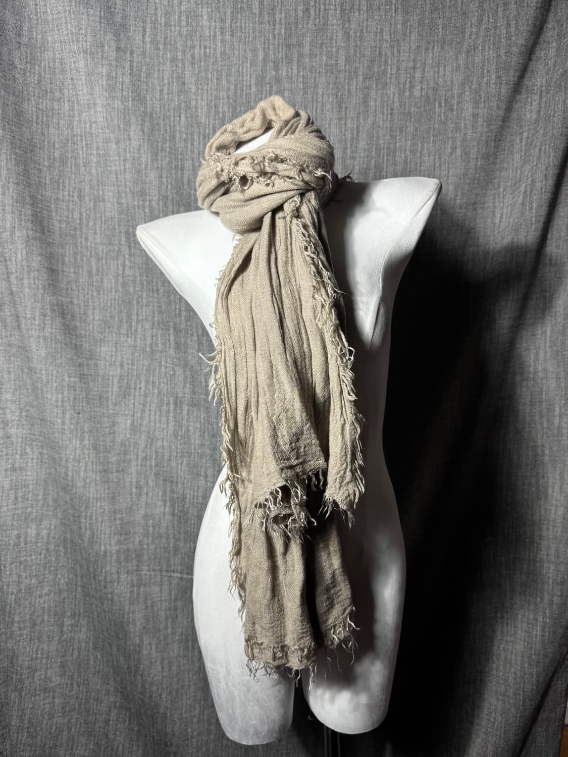 R13 디스트로이드 빈티지 머플러 상품이미지1