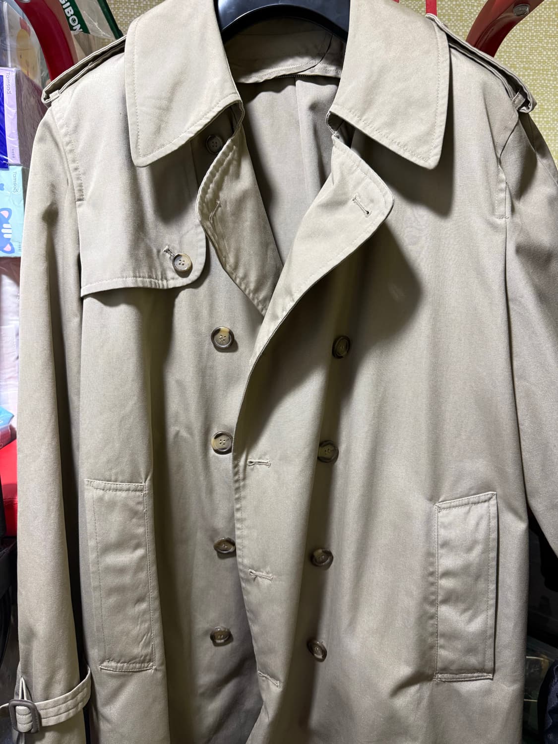 빈티지 트렌치코트 상품이미지1