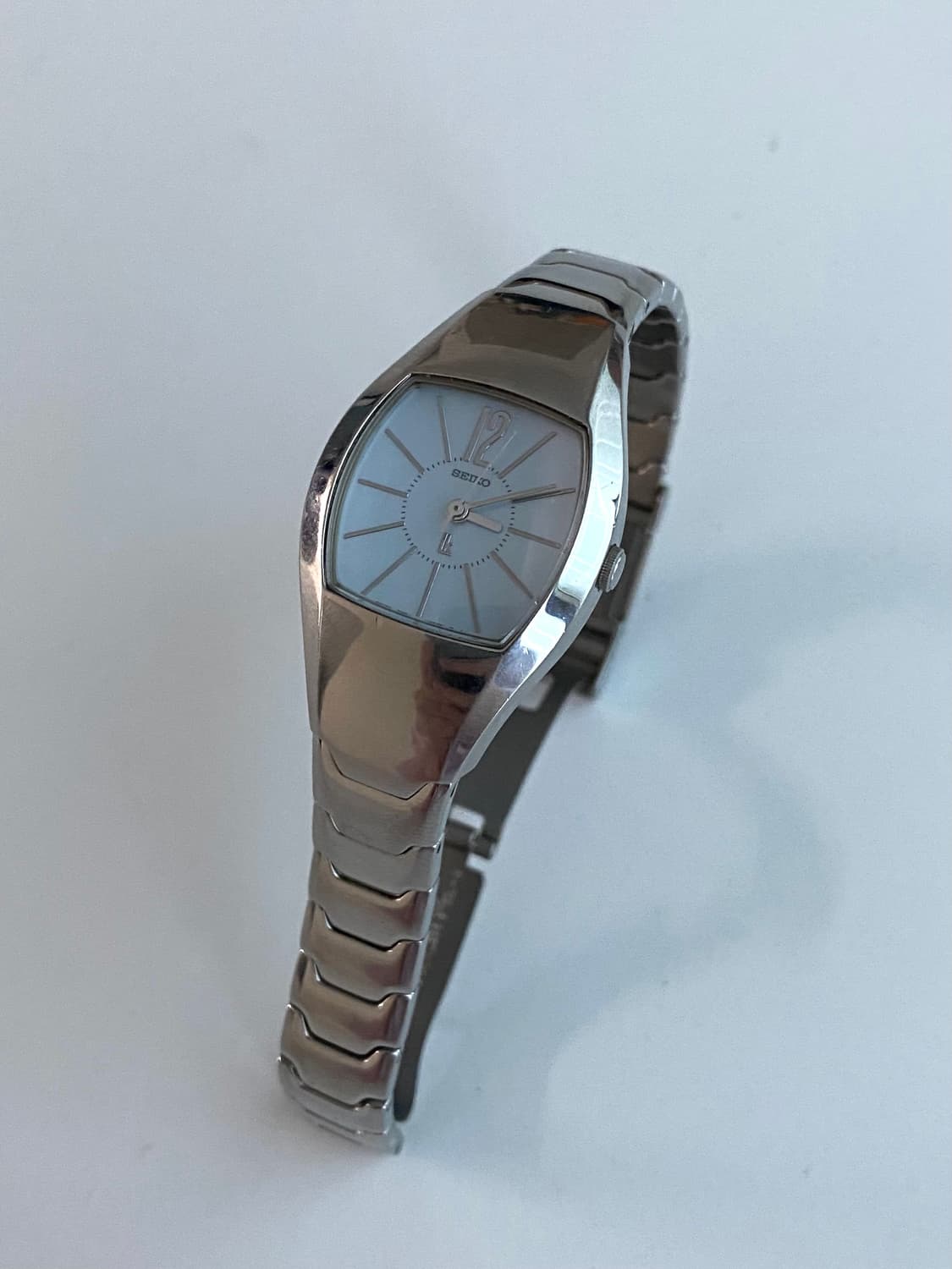 Seiko 세이코 쉘 실버 사파이어 레이디스 상품이미지2