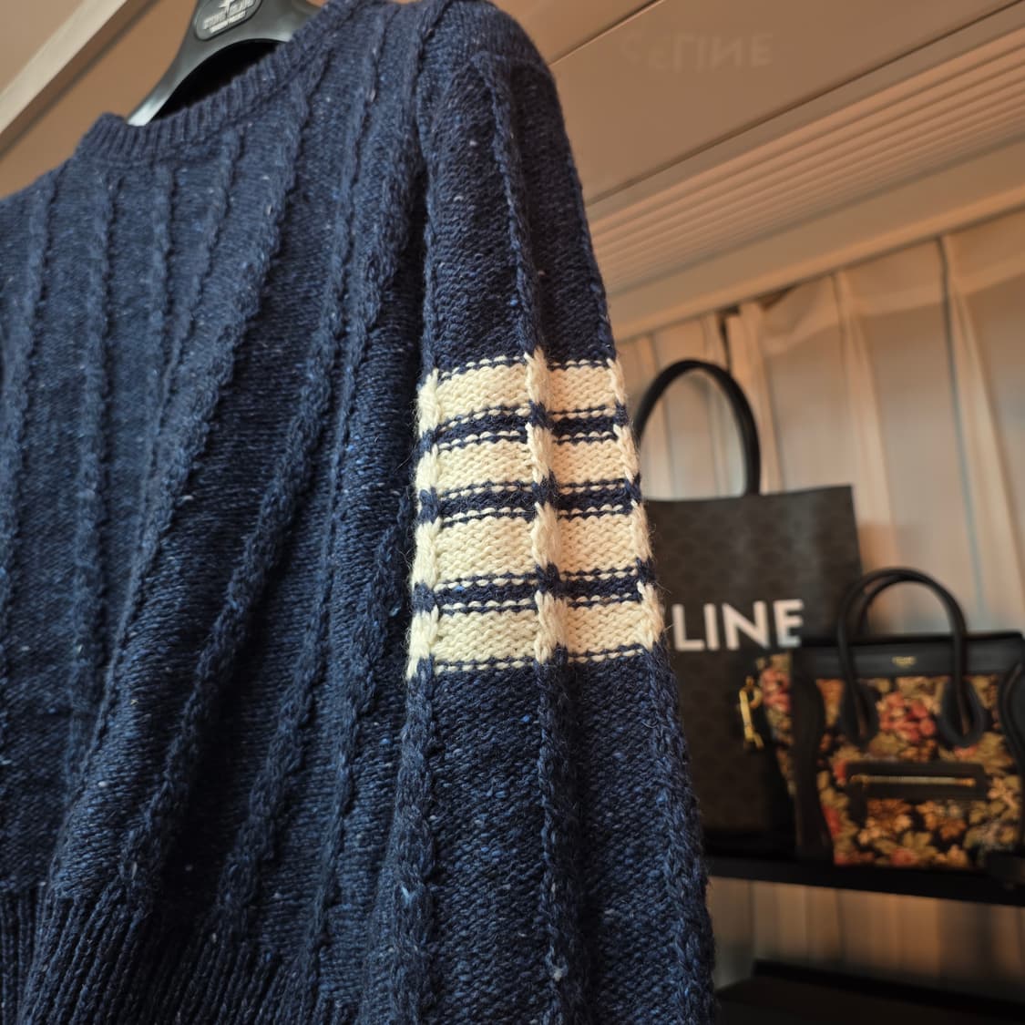 {클로젯}[4][신형 오케이몰 파워 정품]톰브라운 아란케이블 니트 상품이미지3