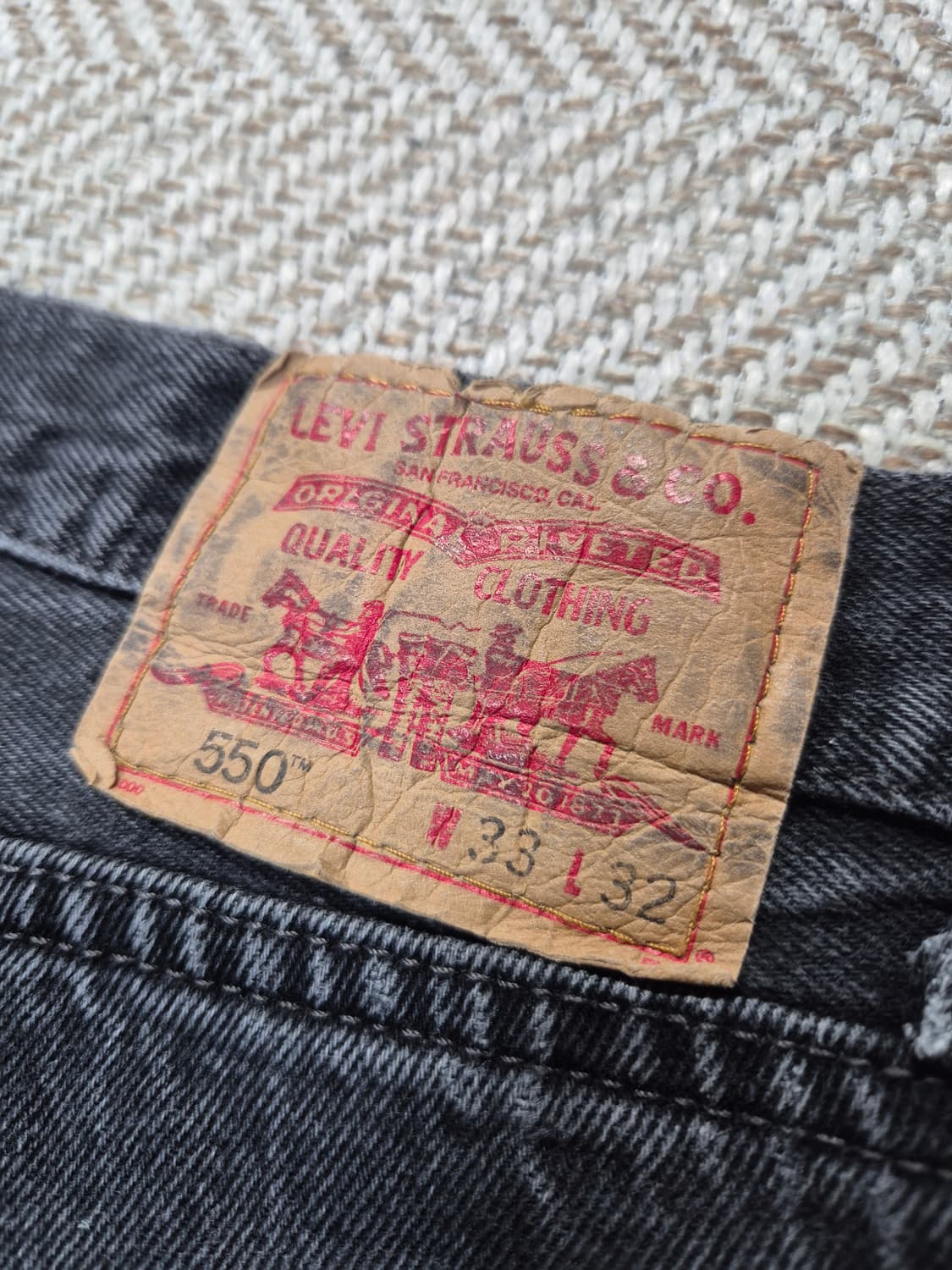 리바이스 550 w33 (A16) 상품이미지4