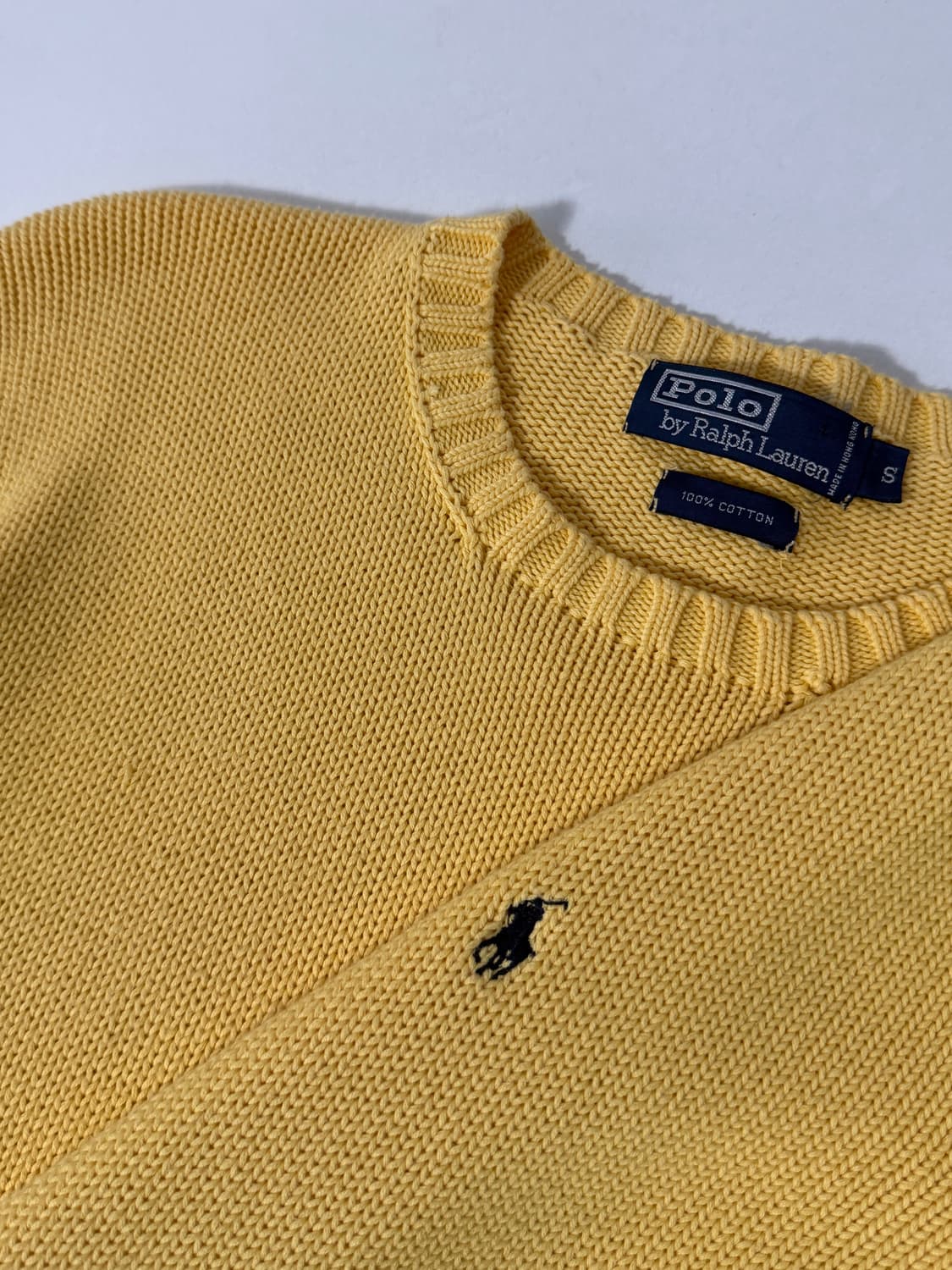 폴로 랄프로렌 00‘s 루즈핏 코튼 니트 상품이미지3