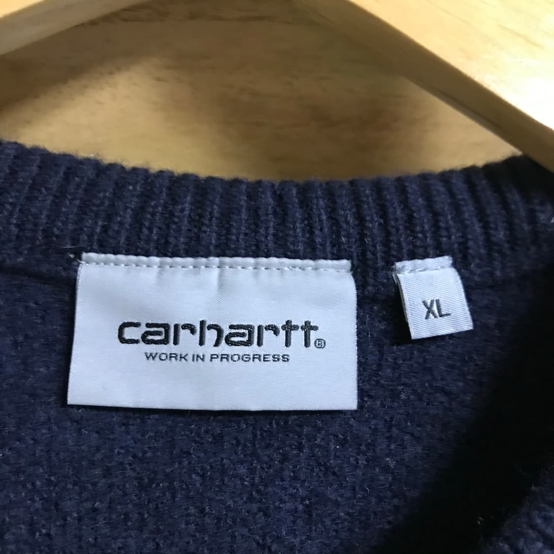 칼하트wip 유니버시티 라운드니트 상품이미지3