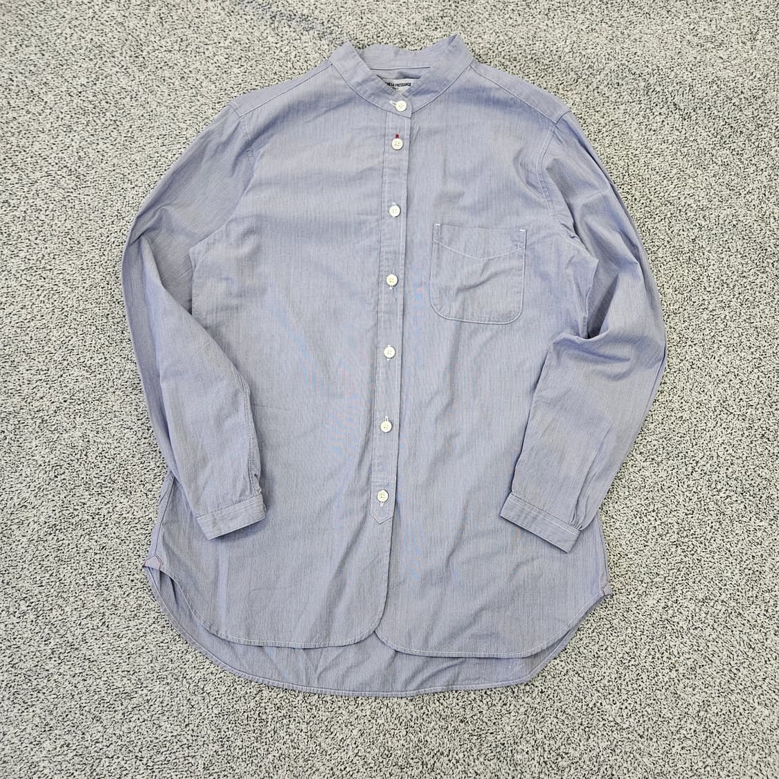 [L] 유니클로 이네스드라 협업 여성 스트라이프 셔츠 0102YH1 상품이미지2