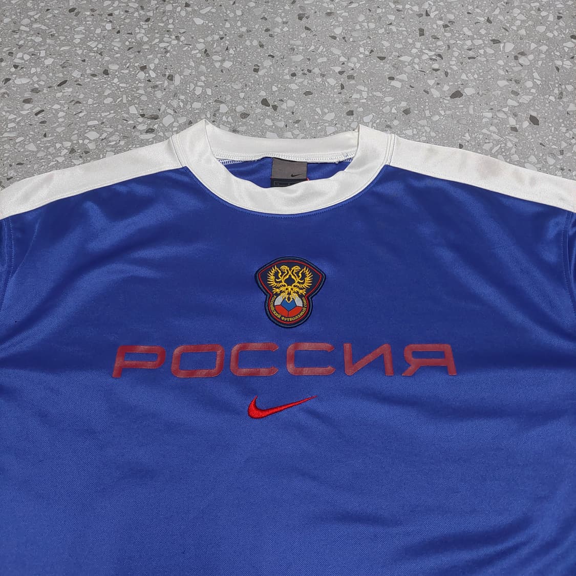 00s Vintage Nike Russia Football Jersey 상품이미지2