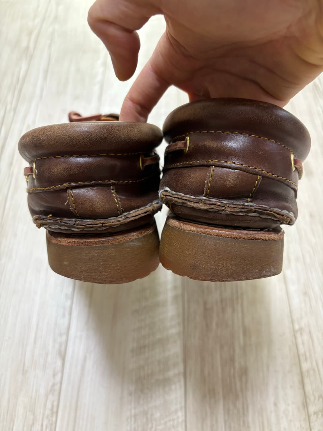 팀버랜드 3아이 보트슈즈 브라운 275 상품이미지5