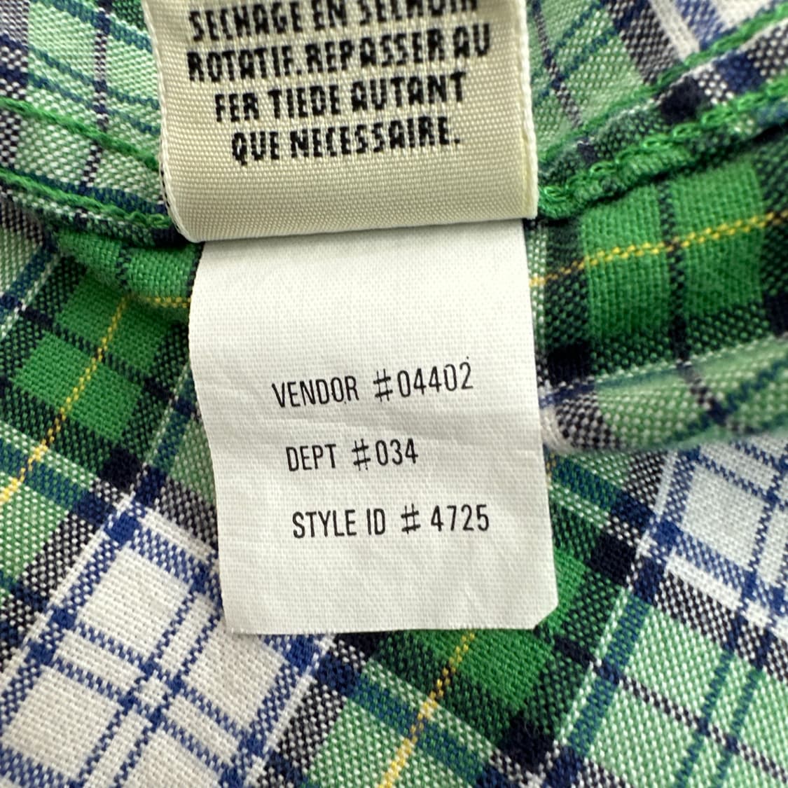 [체감 L-XL] 에디바우어 빈티지 그린 플래드 체크 반팔 셔츠 M 상품이미지10