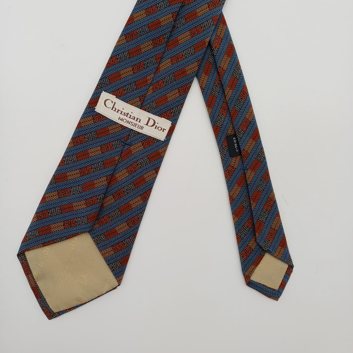 DIOR 디올 실크 넥타이 [BCF10803_0004-151] 상품이미지2
