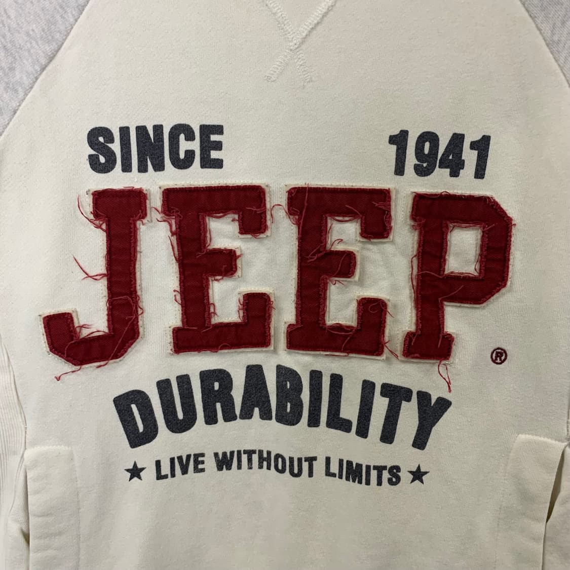 Jeep 지프 y2k 와투케 나그랑 맨투맨 상품이미지3