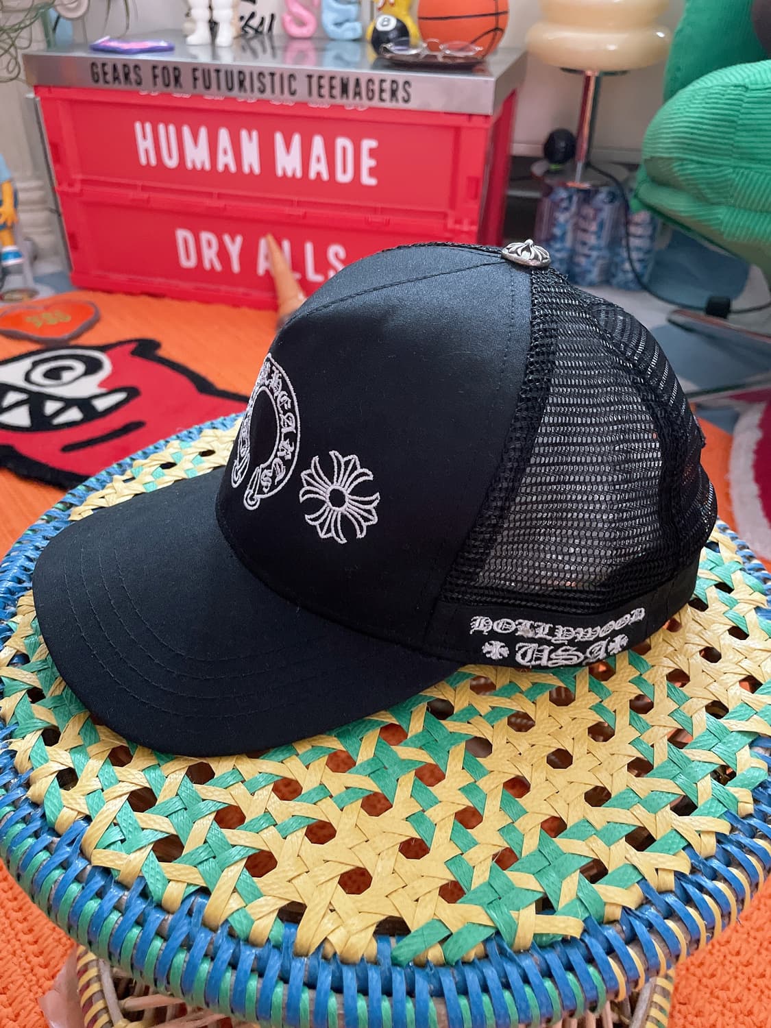 올드 크롬하츠 메쉬 캡 상품이미지2