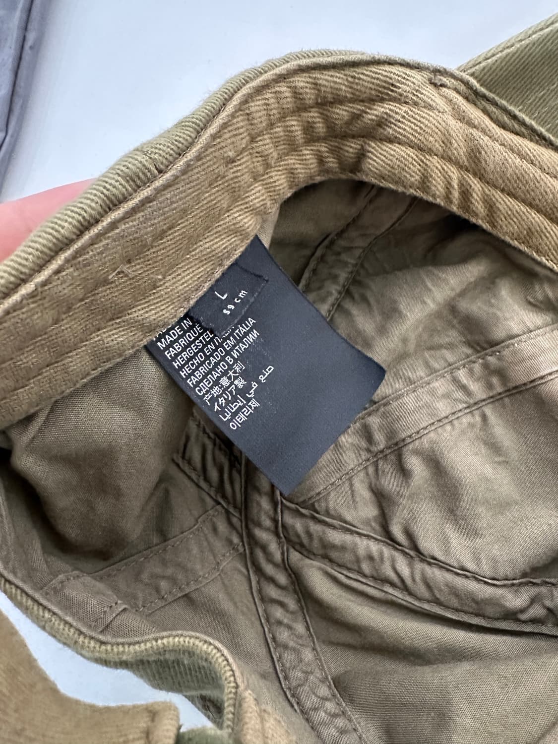 발렌시아가 폴리티컬 캠페인 디스트로이드 캡 상품이미지6