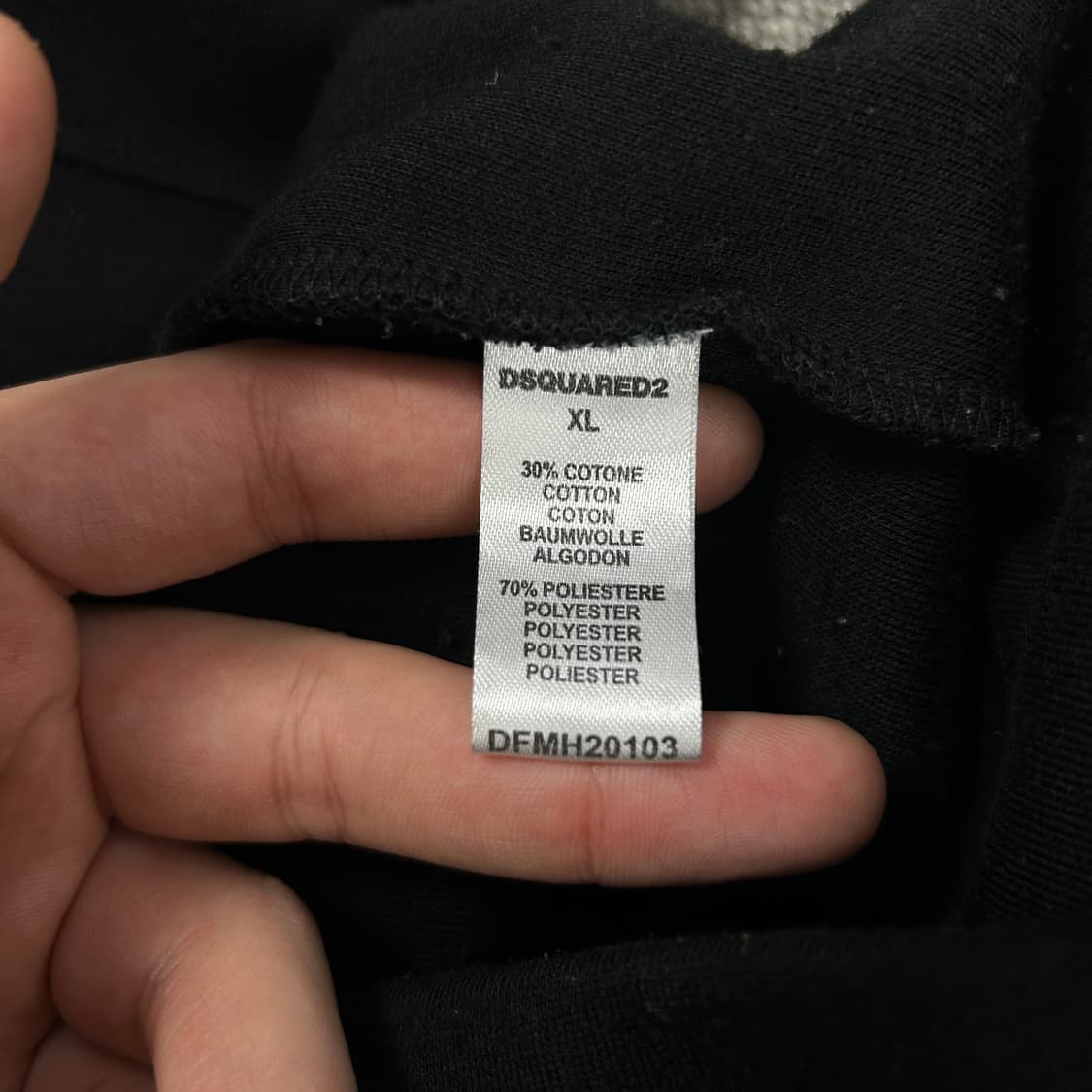 디스퀘어드2 메이플 백로고 후드(XL) 상품이미지4