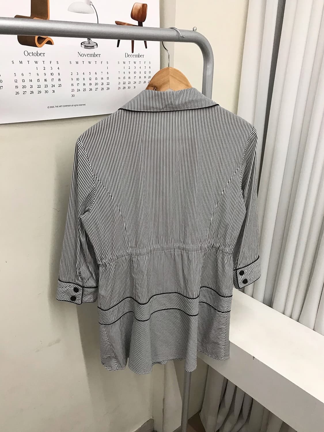 꾸레쥬 로고 코트 원피스 상품이미지5