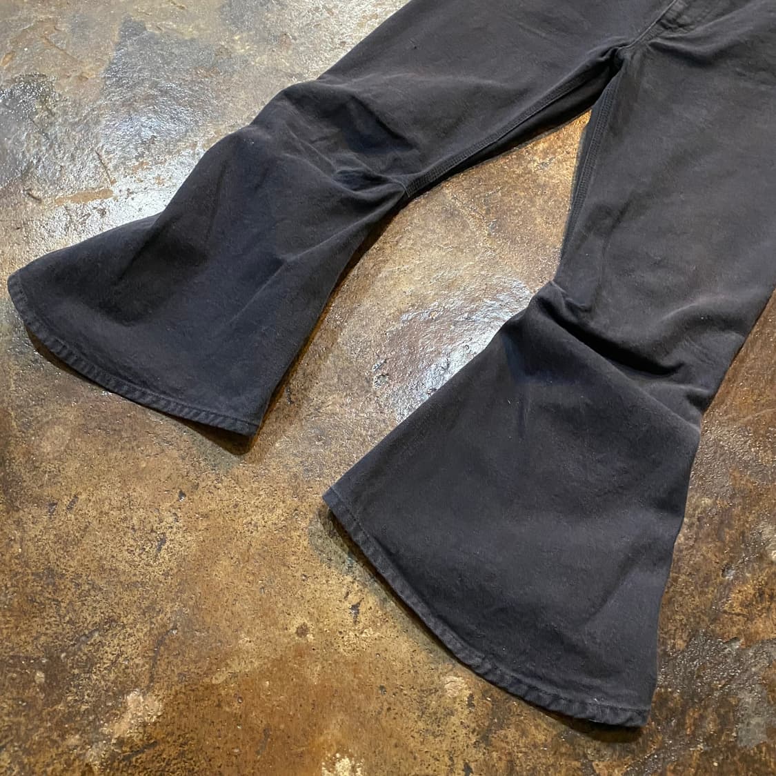 (2) kozaburo 에이징 부츠컷 3D 팬츠 상품이미지3