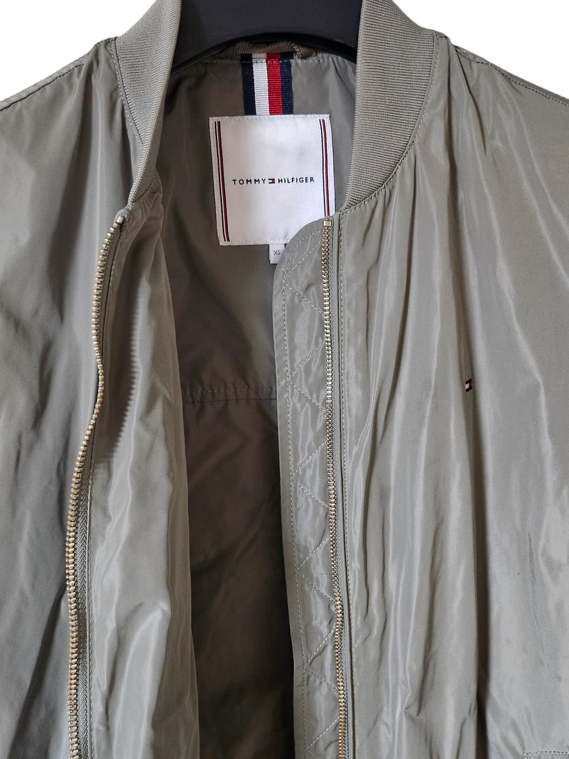 타미힐피거 여성 롱 봄버자켓 카키 롱점퍼 간절기 아우터 ㅣ 상태최상 상품이미지7