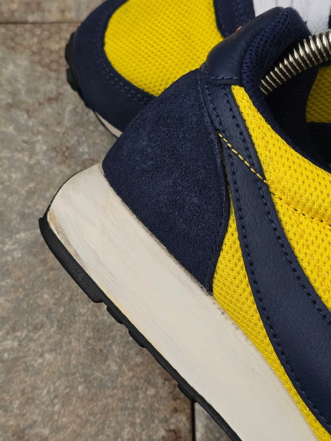 (265)나이키 에어 테일윈드 79 옐로우 네이비  상품이미지8