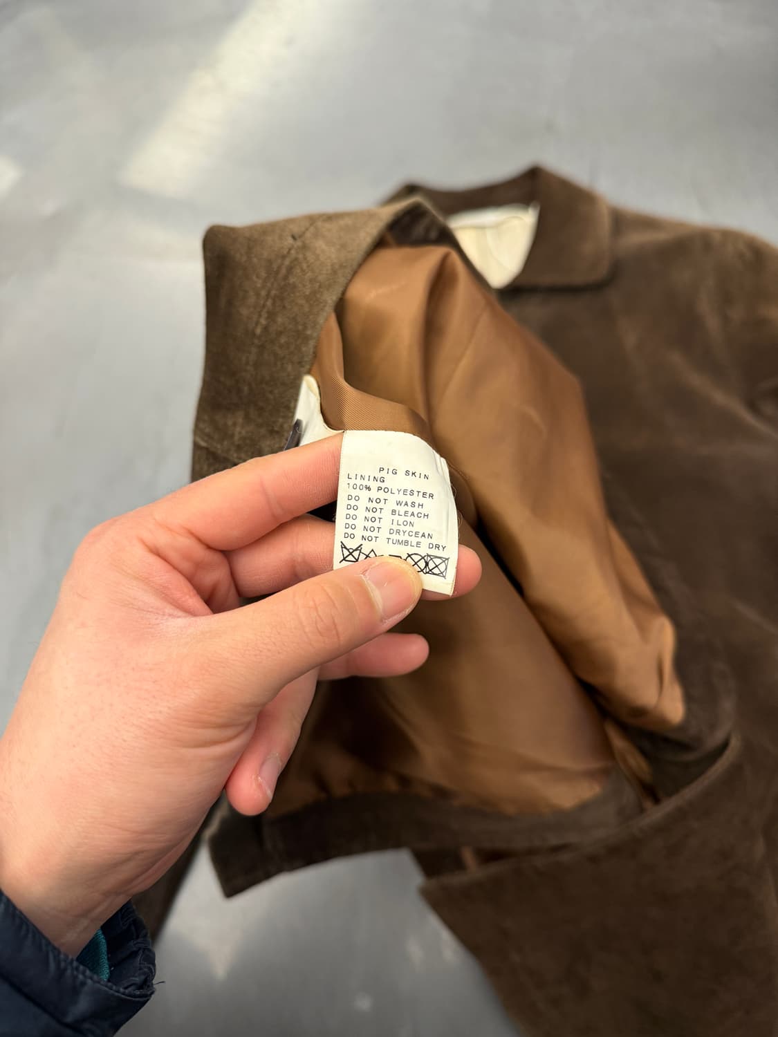 EDIFICE PIG SKIN LEATHER JACKET 돈피레더자켓 상품이미지8