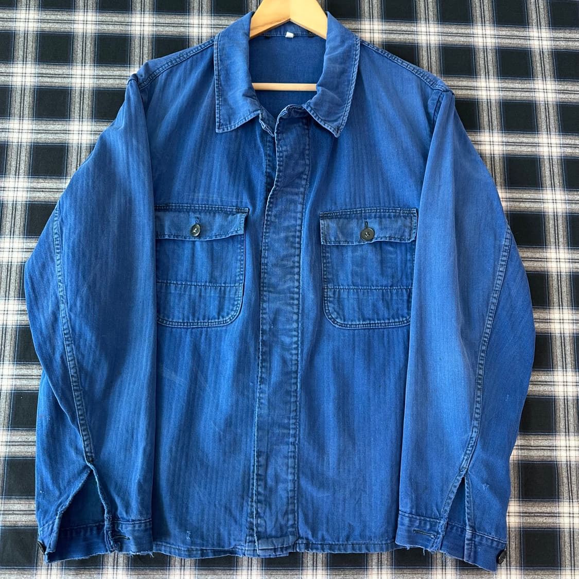 70s HBT 빈티지 프렌치 워크자켓 상품이미지2