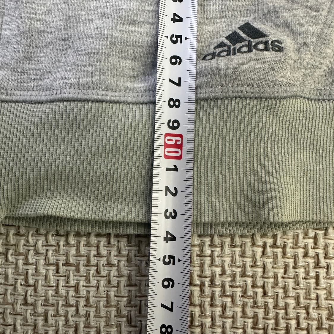 S 아디다스 후드 집업 조끼 0415D 상품이미지6