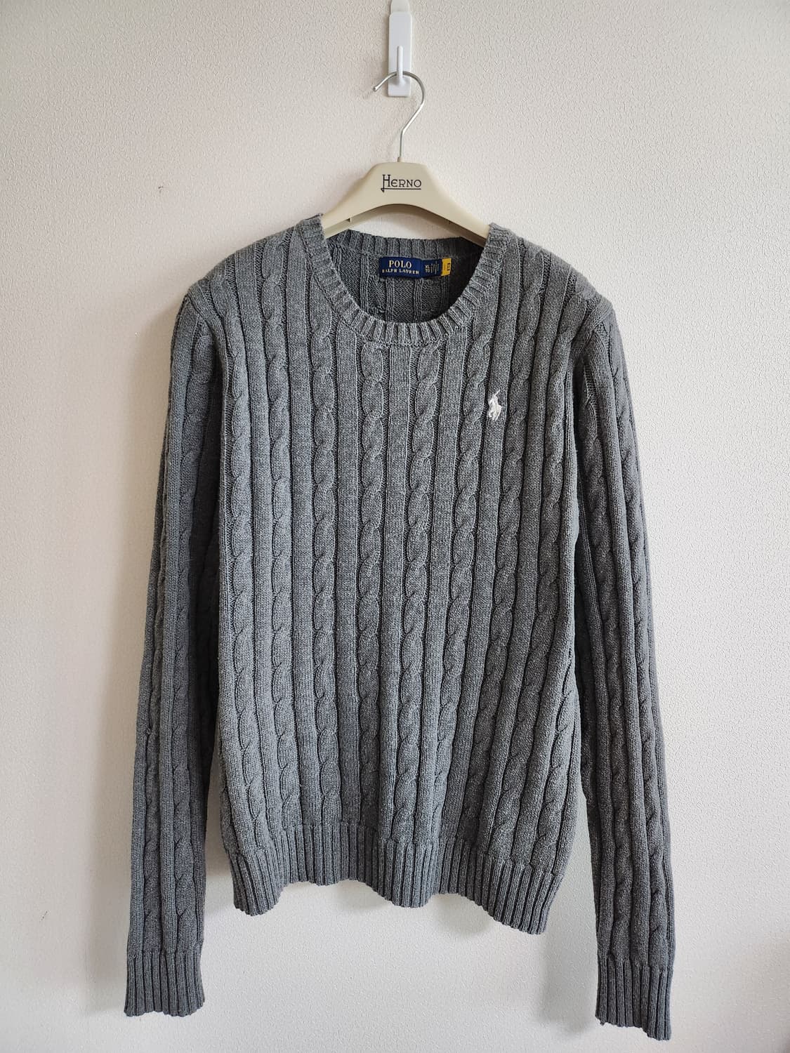 폴로랄프로렌 케이블니트 (XL 상품이미지1