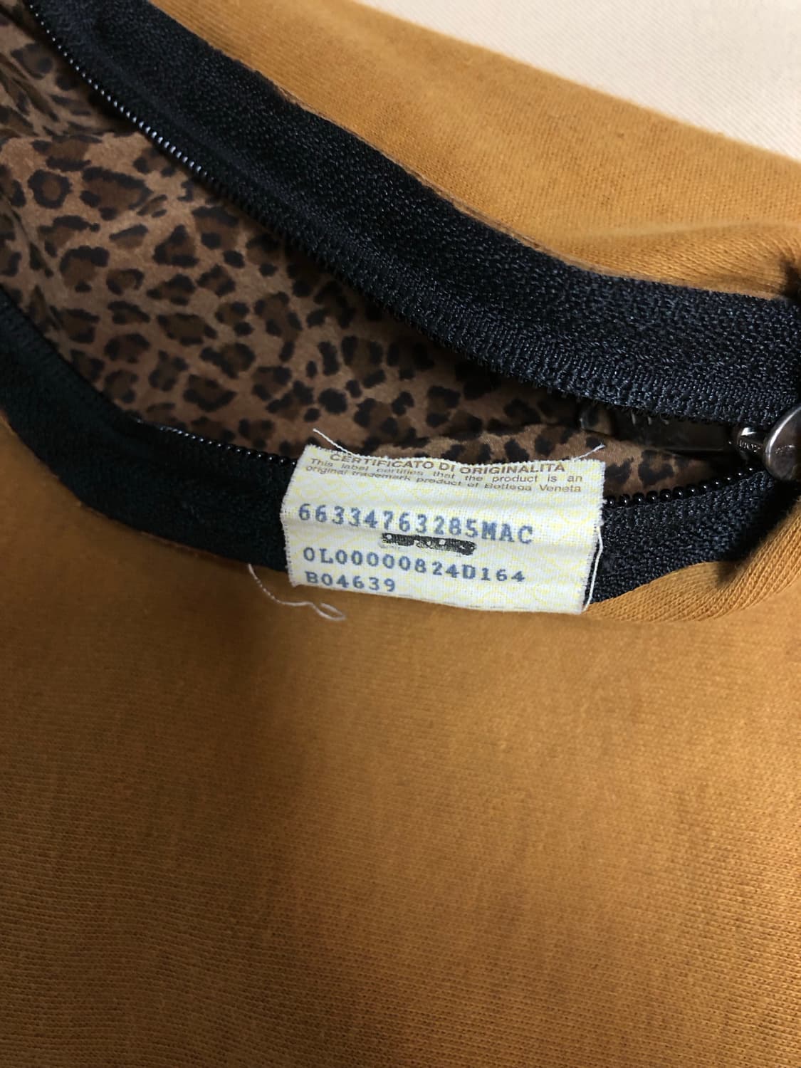 보테가베네타 레오파드 더플백 상품이미지7