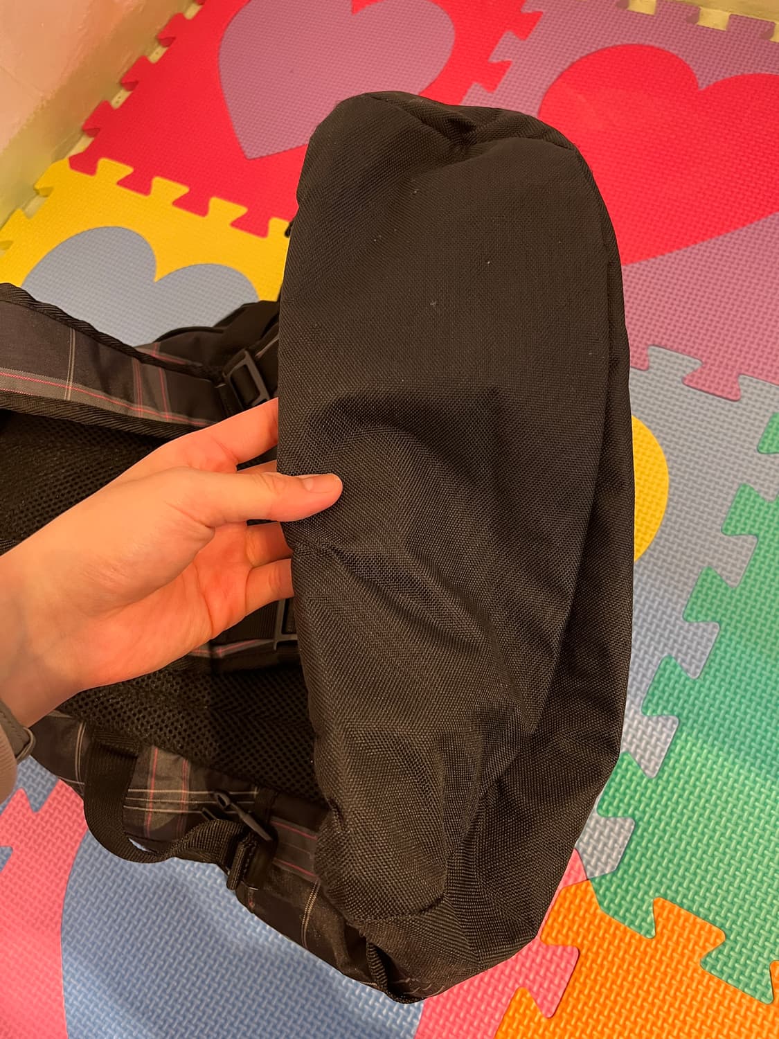 ✔️블랙핑크 체크패턴 백팩 🫶🏻 상품이미지8