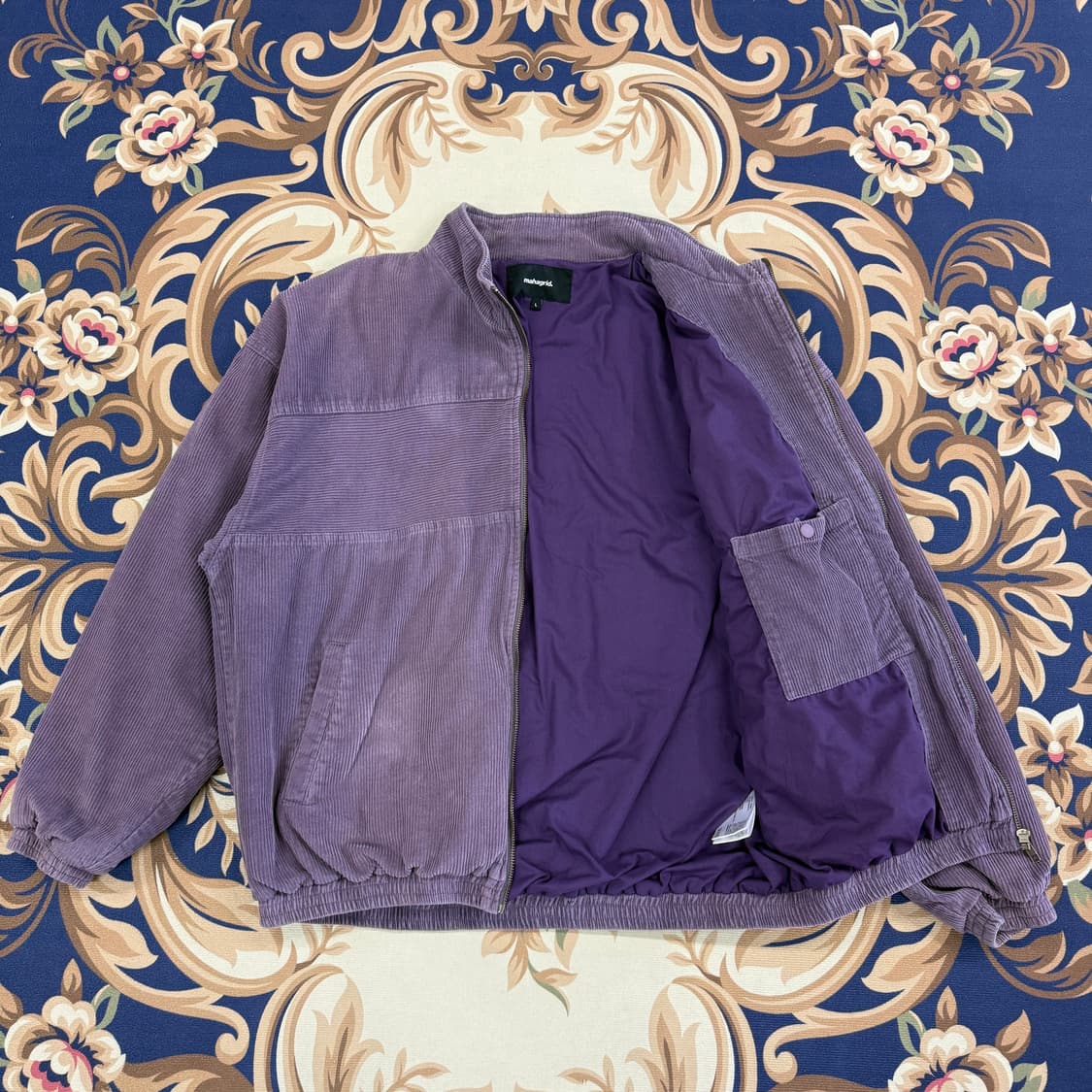 (L)마히그리드 Mahagrid 코듀로이 자켓(퍼플) 상품이미지3