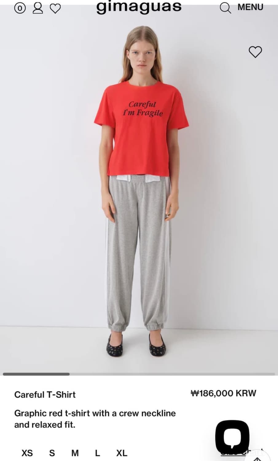 gimaguas 그래픽 티셔츠 (L) 상품이미지2