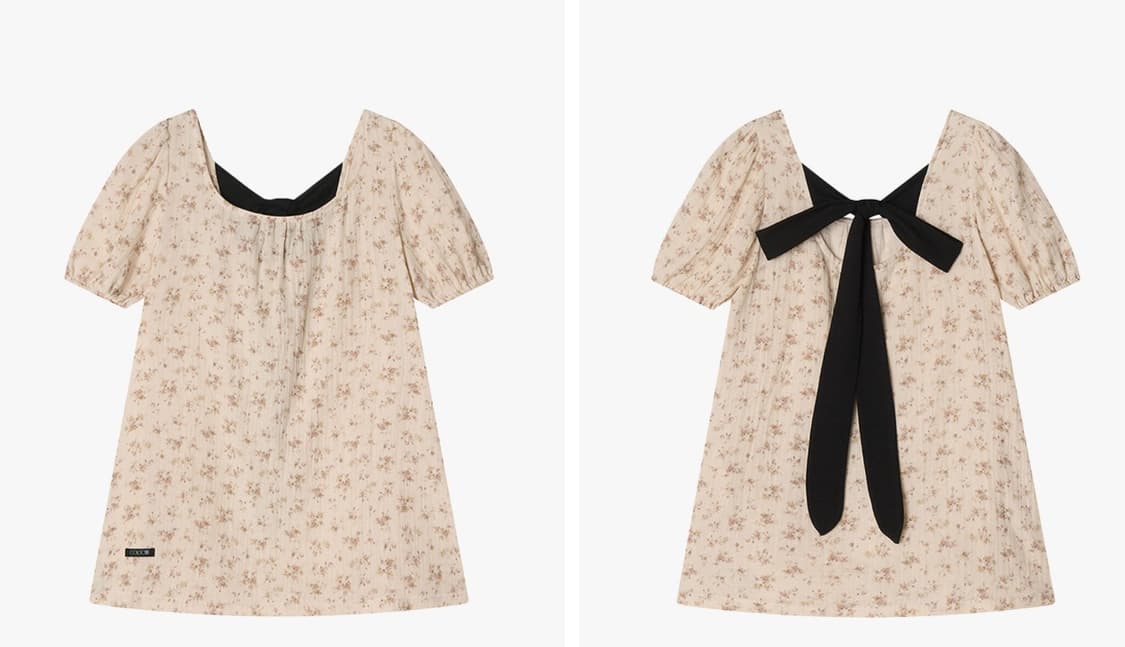 콜로신스 타이블라우스 상품이미지1