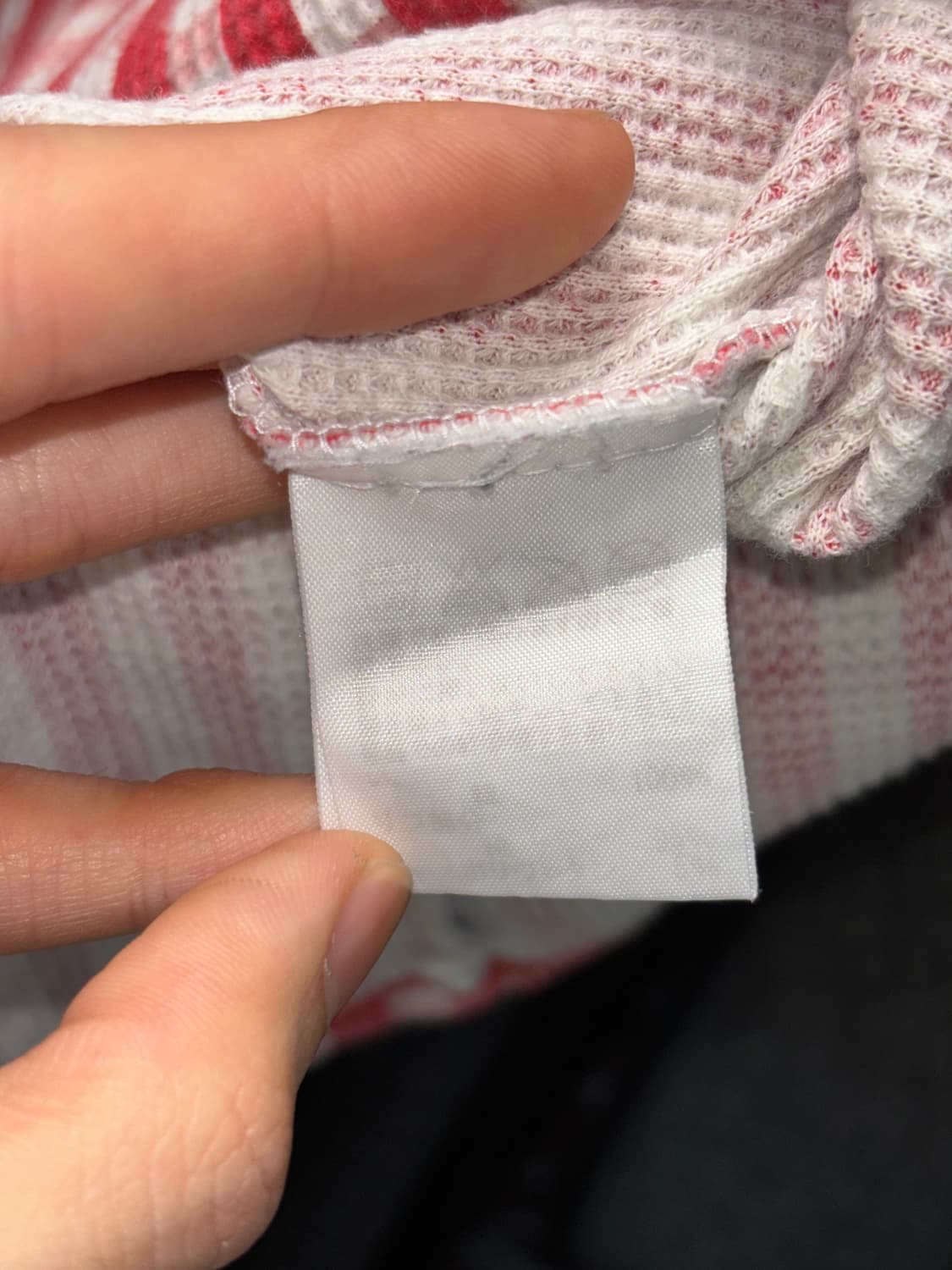 네넷 깅엄체크 와플 슬리브리스 상품이미지6