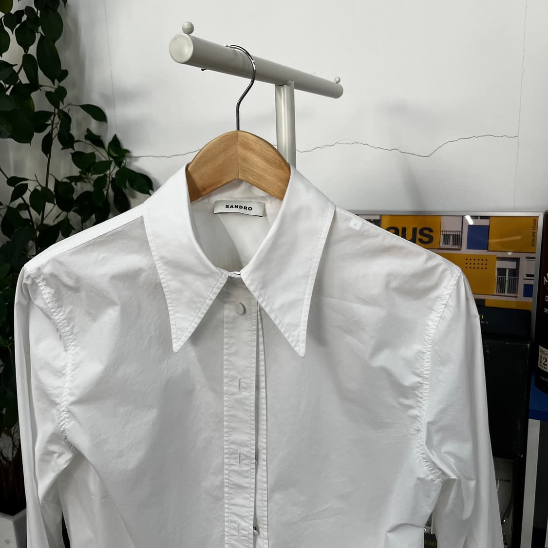 산드로 우먼 크롭 셔츠 2 상품이미지2