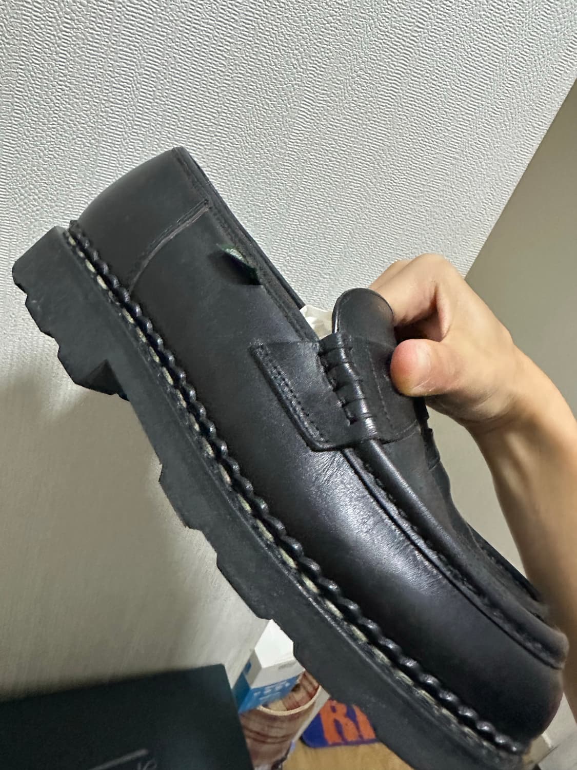 5.5) 파라부트 레임스 블랙 팝니다  상품이미지4