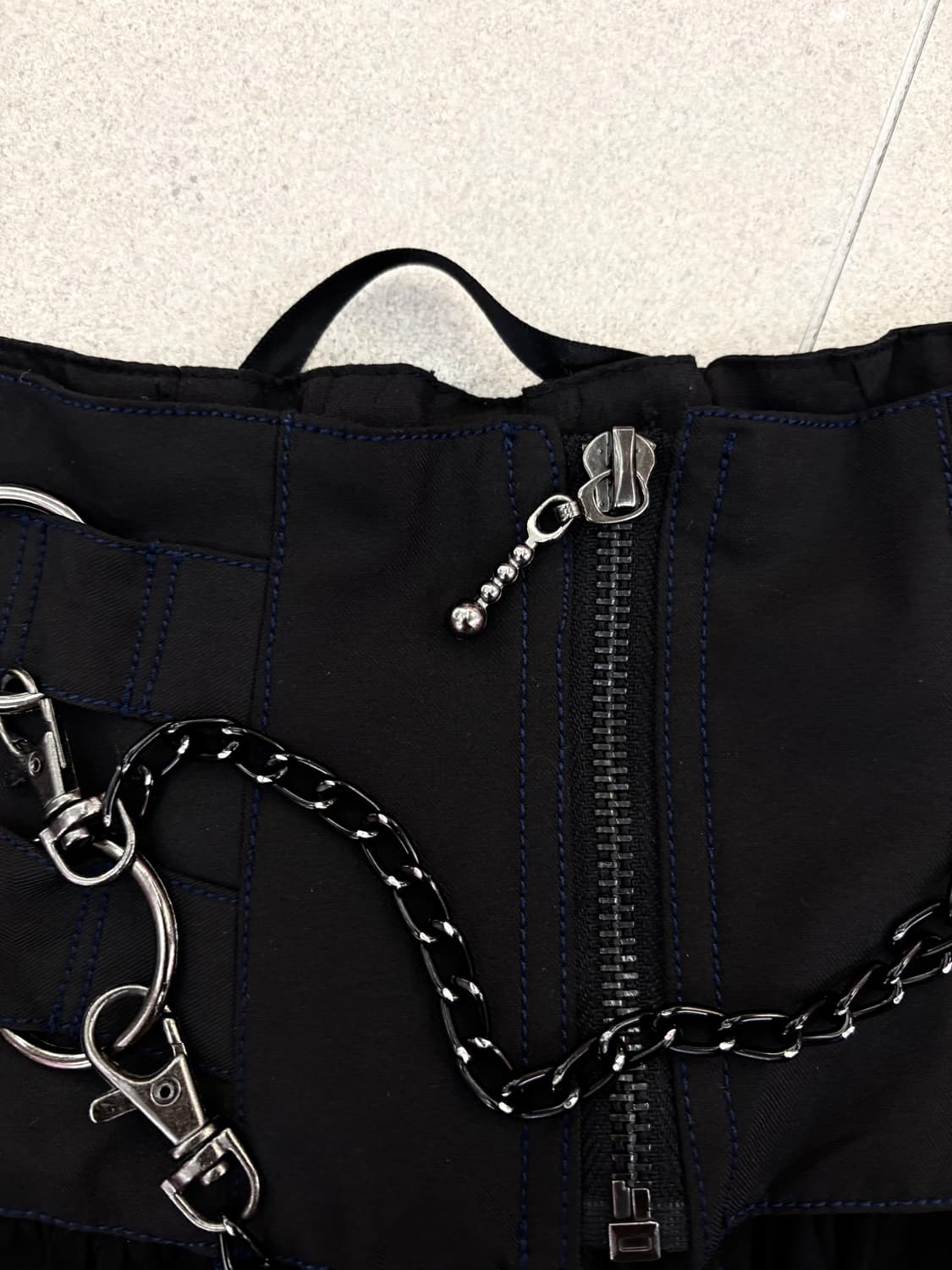 펑크 레이어드 스커트 상품이미지5