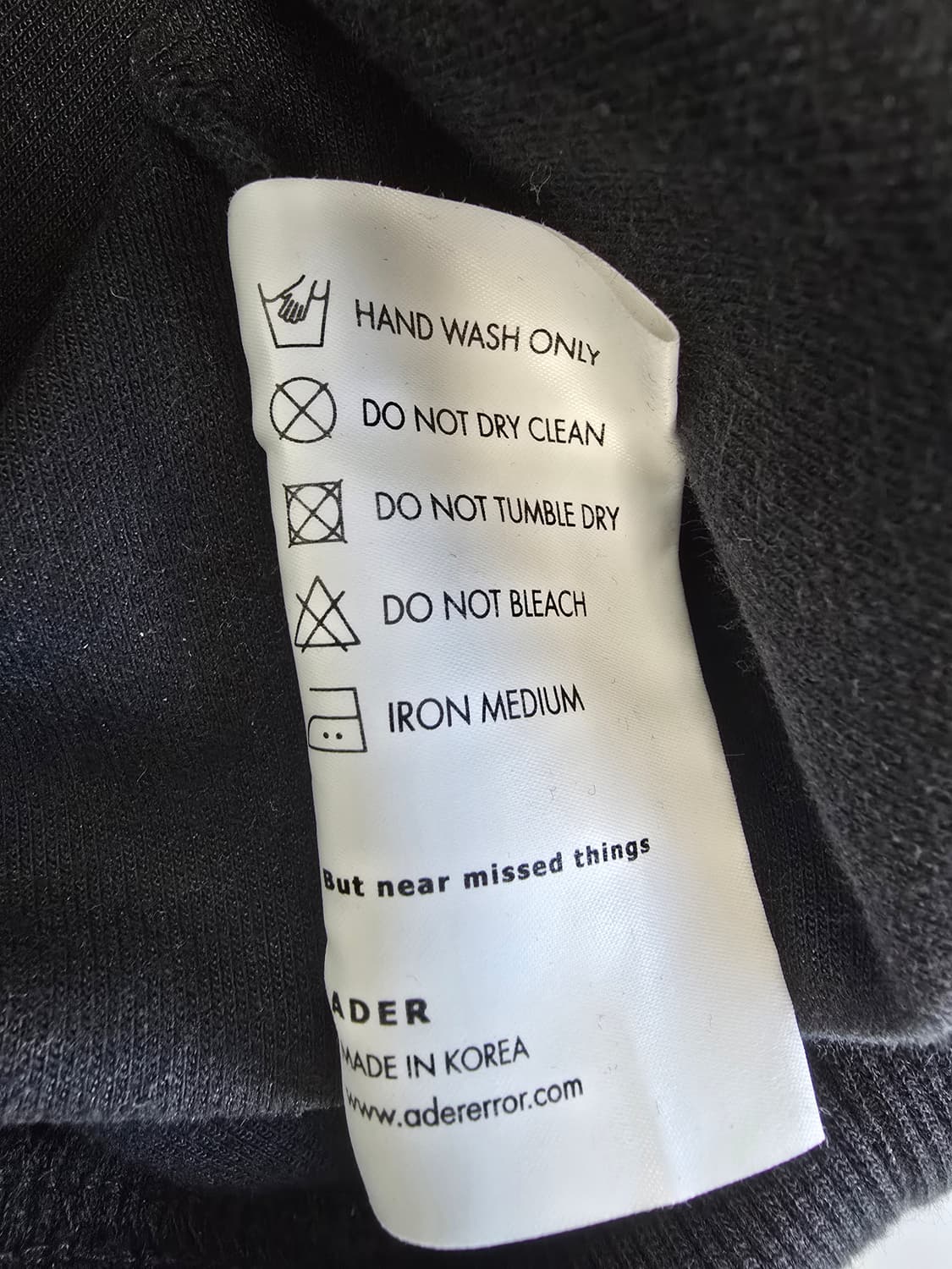 아더에러 위 아더 후드 느와르 A2 상품이미지5