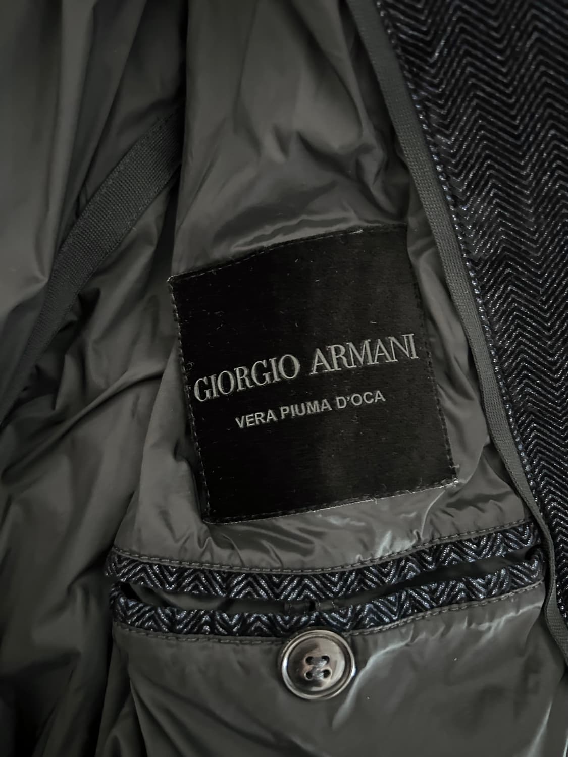 조르지오 아르마니 코듀로이 롱패딩 상품이미지7