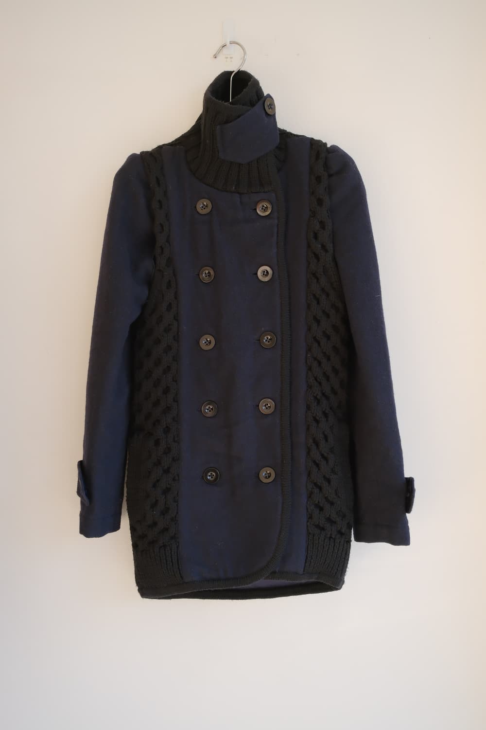 [Sample] 09aw Honeycomb cable peacoat 상품이미지5