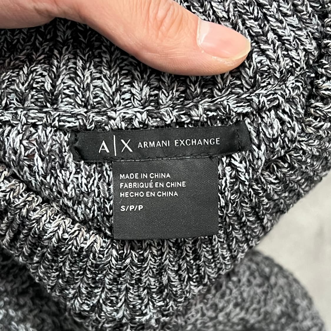  아르마니 익스체인지 버튼 니트 y14485 상품이미지6