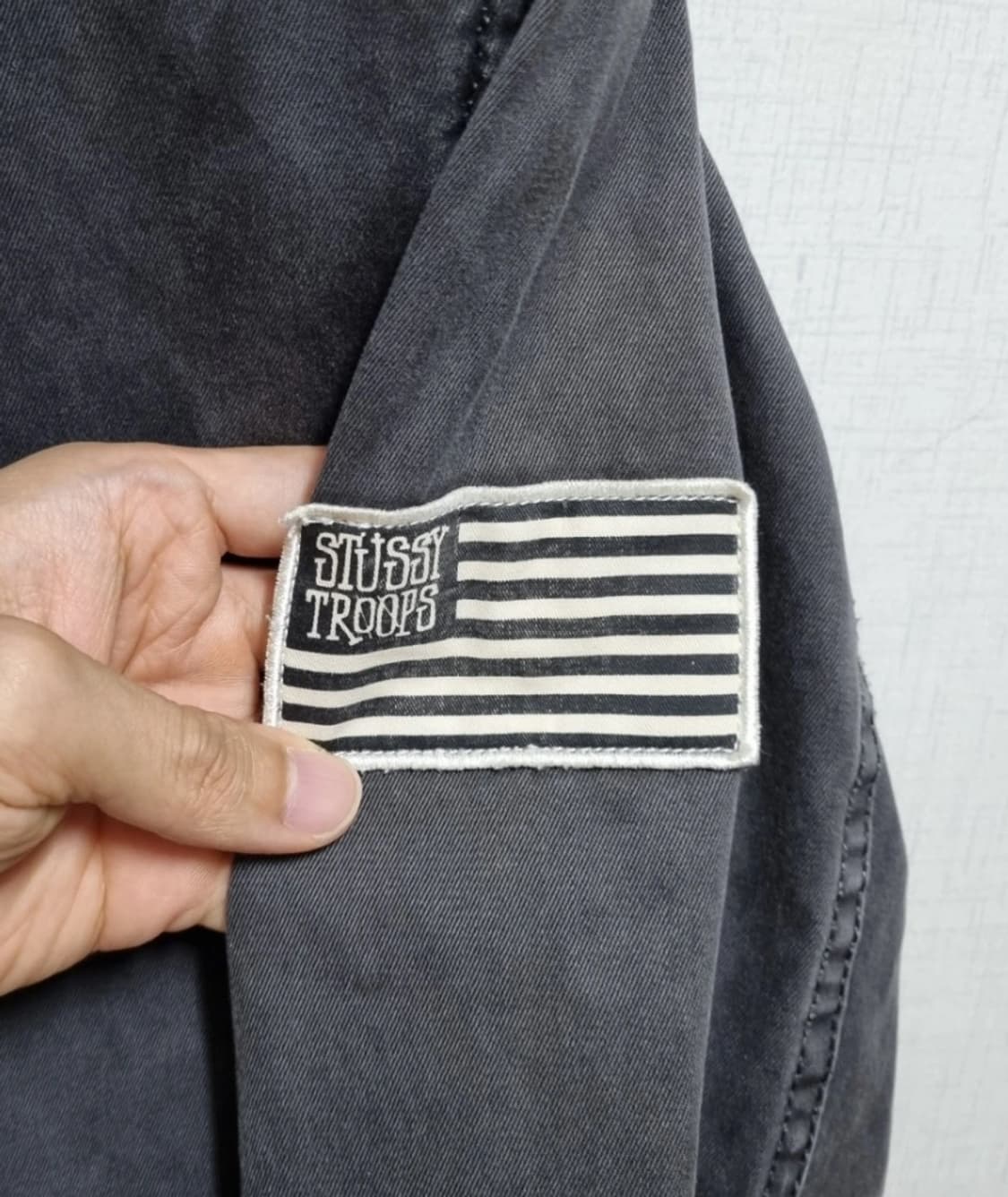 [M65/피쉬테일] 스투시 견장 워크 필드자켓 / M 상품이미지3