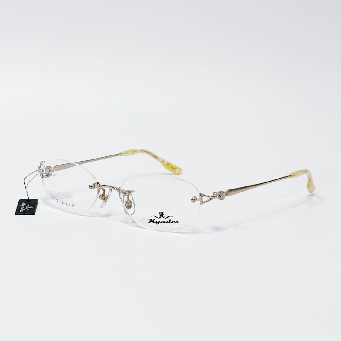 HYADES 골드 큐빅 무테 데드스탁 빈티지안경 상품이미지3