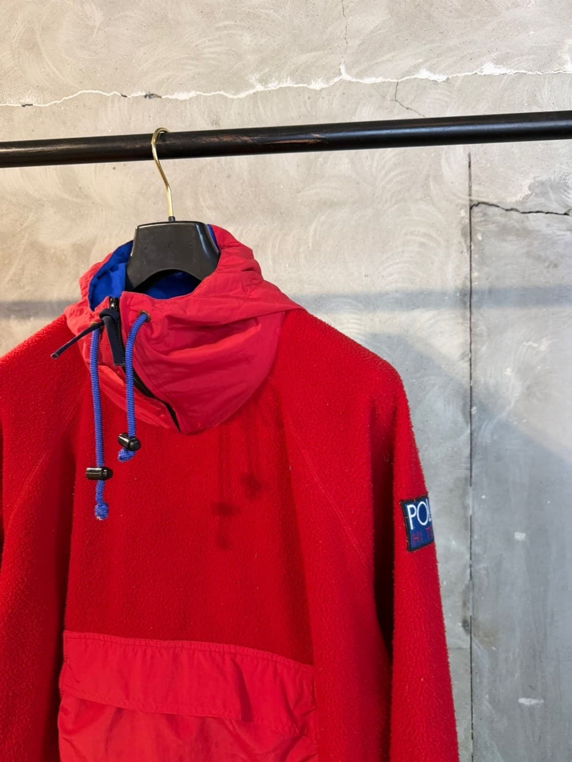 폴로 랄프로렌 하이테크 플리스 아노락 파카 105 아카이브 상품이미지5