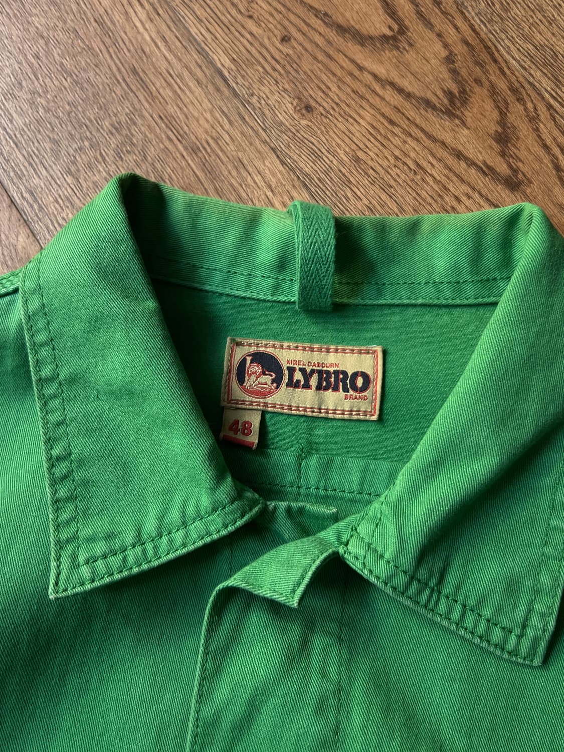 [48]나이젤카본 LYBRO 빈티지그린 프렌치 워크자켓 상품이미지2
