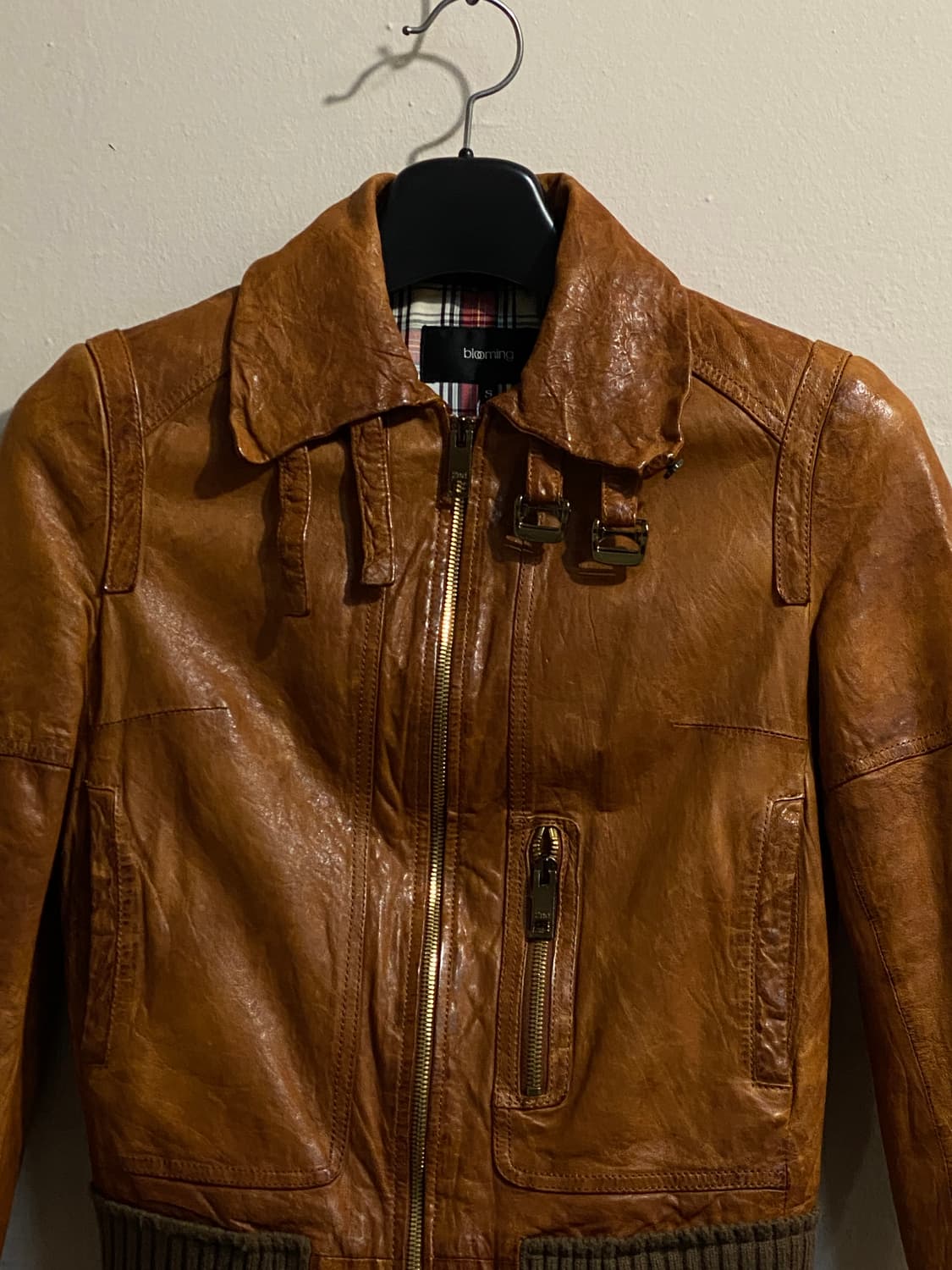 유즈드 레더 자켓 상품이미지2