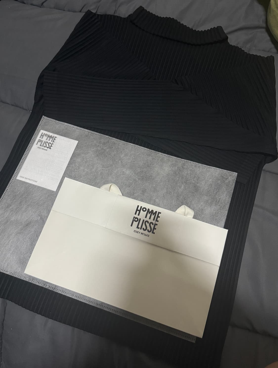 [2] 이세이미야케 옴므플리세 하이넥 롱 슬리브 상품이미지2