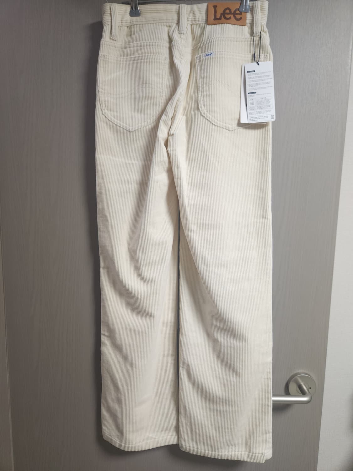 새상품] LEE 코듀로이 와이드팬츠, 26~27 상품이미지2