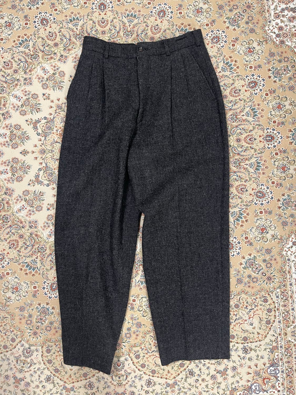 90‘s 꼼데가르송 다나카 옴므 울 팬츠 상품이미지1