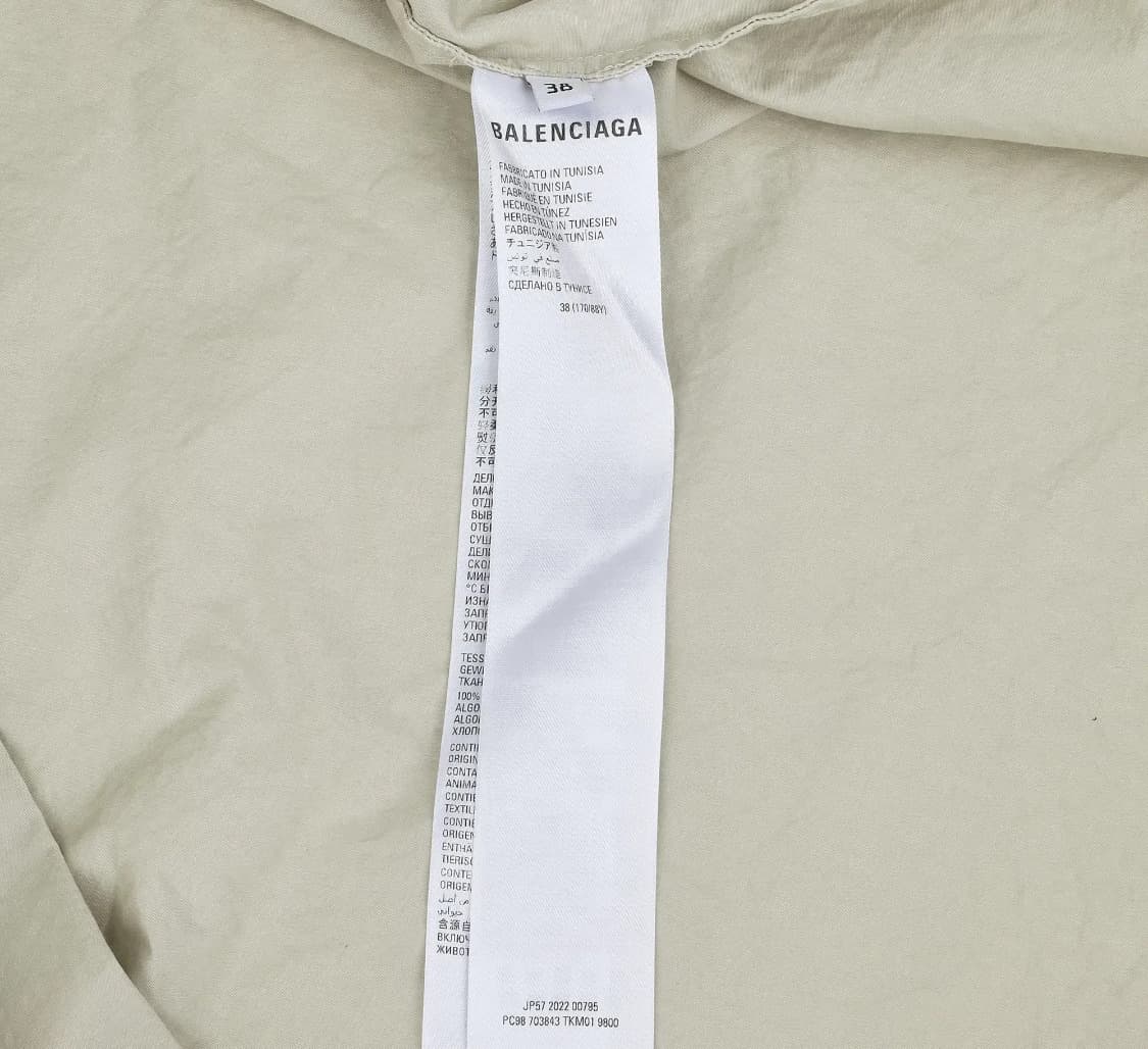 [S급] 발렌시아가 로고프린팅 오버핏 셔츠 - 38 판매합니다!!! 상품이미지7